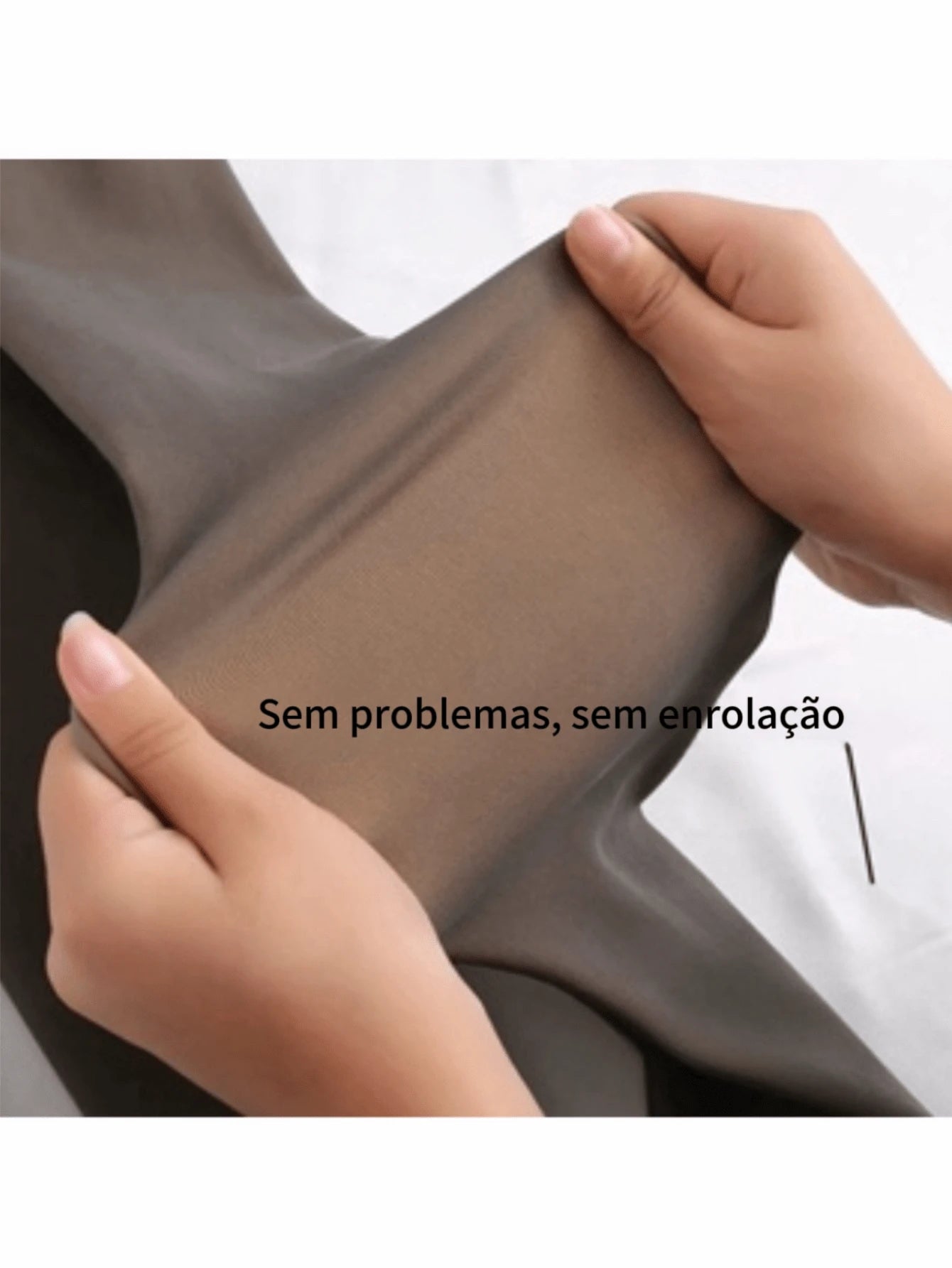 Vendedor IndicadoMeia-Calça Térmica Forrada Peluciada Translúcida de Lã Feminina Super Elástica Slim 220g